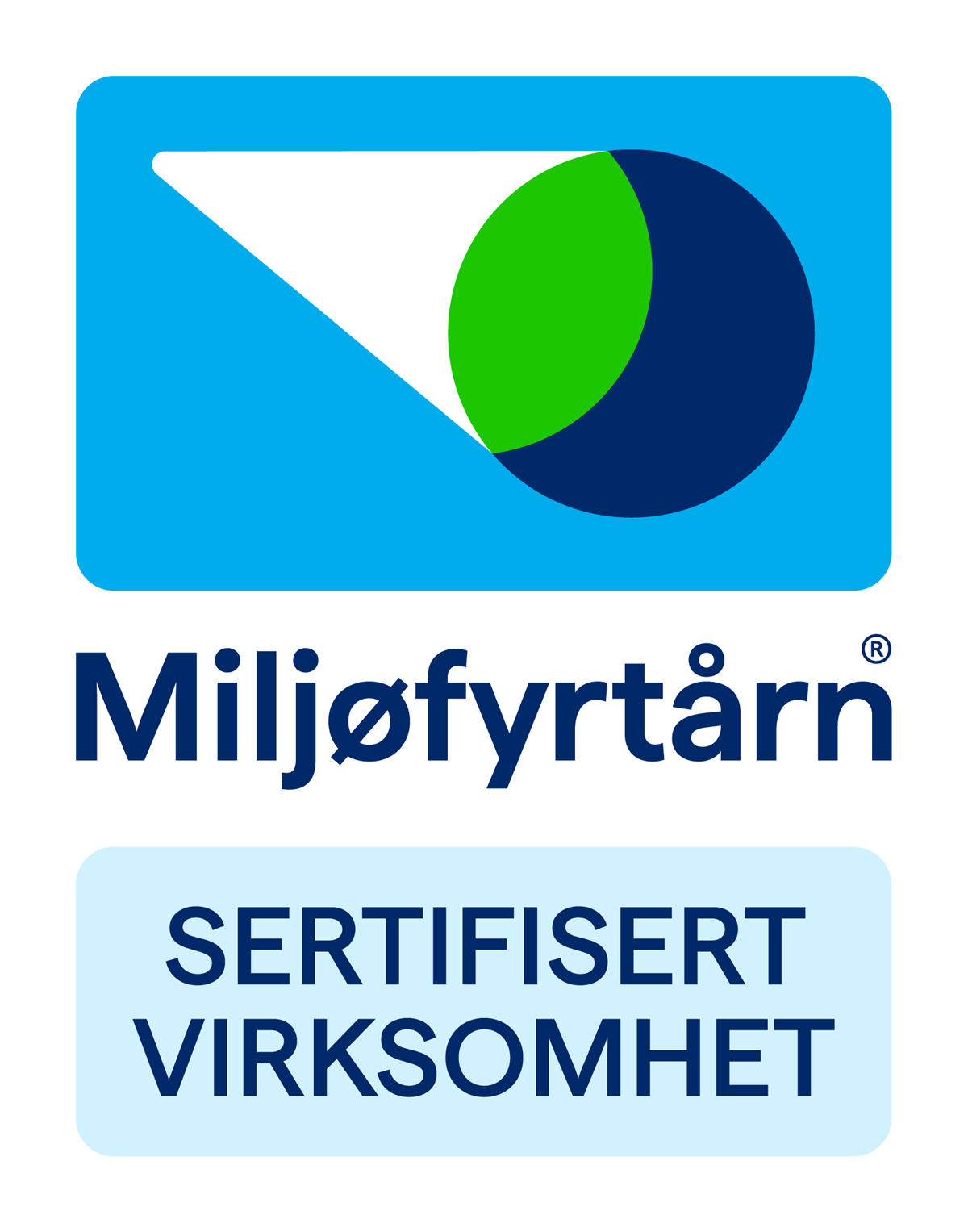 Miljøfyrtårnsertifisert virksomhet - Klikk for stort bilde